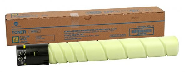 Konica Minolta TN-221Y Yellow Sarı Mavi Orjinal Fotokopi Toneri Bizhup C227-287-367 21.000 Sayfa ürün görseli 1