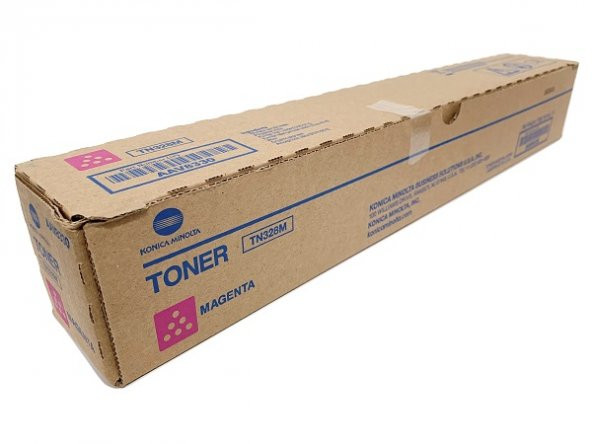 Minolta TN-328M Magenta Kırmızı Orjinal Fotokopi Toneri Bizhup C250İ-300İ-360İ 28.000 Sayfa ürün görseli 1