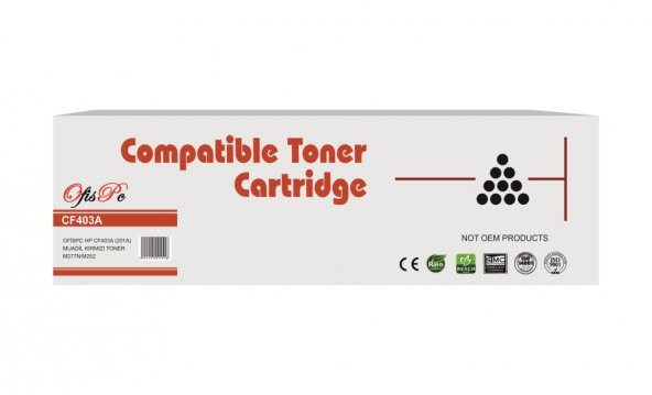 OfisPc Hp CF403A Kırmızı Muadil Toner 201A M227-M252 ürün görseli 1