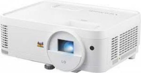 ViewSonic LS500WH Led  WXGA 1280x800 3000 Led Lümen HDMI RS232 3.000.000:1 3D Projeksiyon Cihazı ürün görseli 1