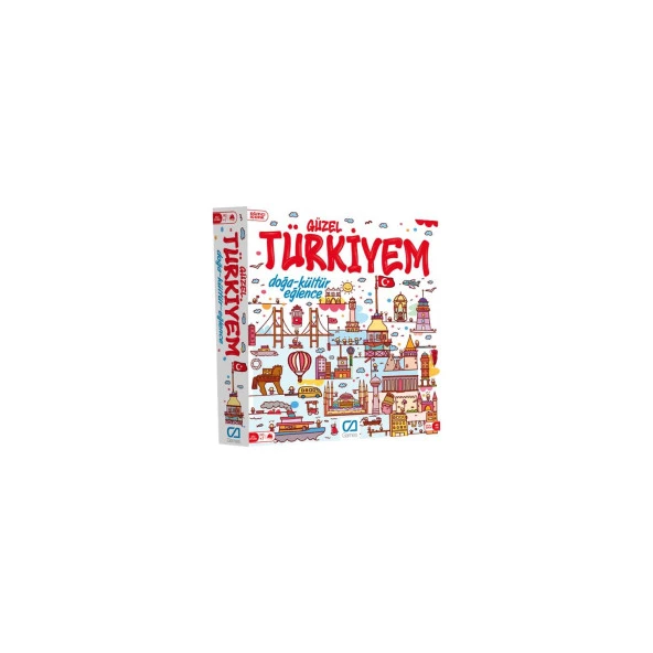 Ca Games Güzel Türkiyem Kutu Oyunu ürün görseli 1