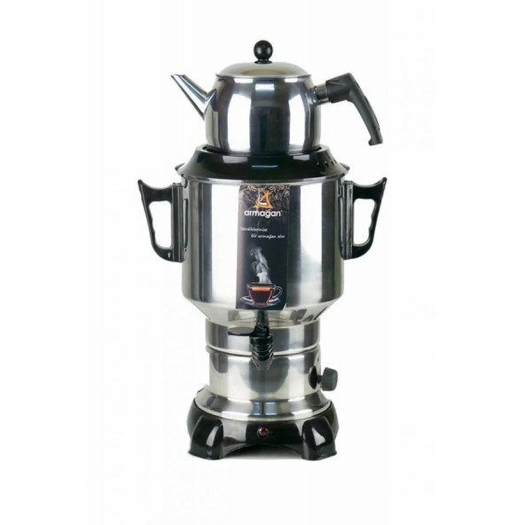 4.5 Litre Çelik Semaver Çaycı ürün görseli 1