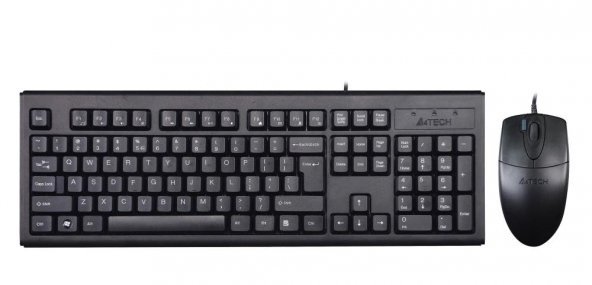 A4 Tech Km-72620D Siyah Q Tr Usb Fn Multimedya Kablolu Set ürün görseli 1