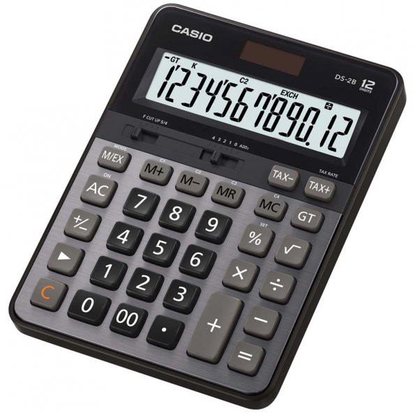 Casio DS-2B Profesyonel 12 Hane Masa Üstü Hesap Makinesi ürün görseli 1
