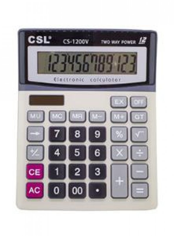 CSL CS-852 14 Hane Masa Tipi Hesap Makinesi ürün görseli 1