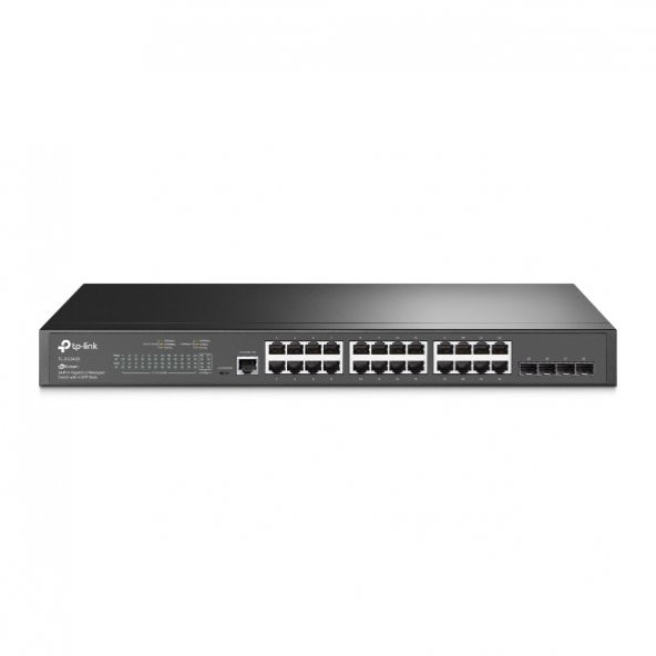 Tp-Link TL-SG3428 24 Port 10-100-1000 Switch 4 Port SFP L2 Çelik Kasa Rack Mount ürün görseli 1