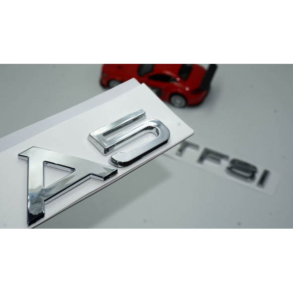 Audi A5 50 TFSi Krom ABS 3M 3D Bagaj Yazı Logo Orjinal Ürün ürün görseli 1