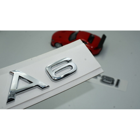 Audi A6 30 TFSi Krom ABS 3M 3D Bagaj Yazı Logo Orjinal Ürün ürün görseli 1
