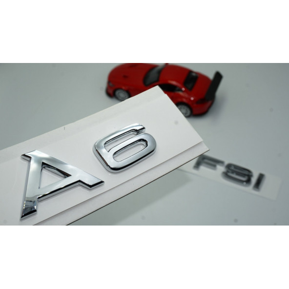 Audi A6 35 TFSi Krom ABS 3M 3D Bagaj Yazı Logo Orjinal Ürün ürün görseli 1