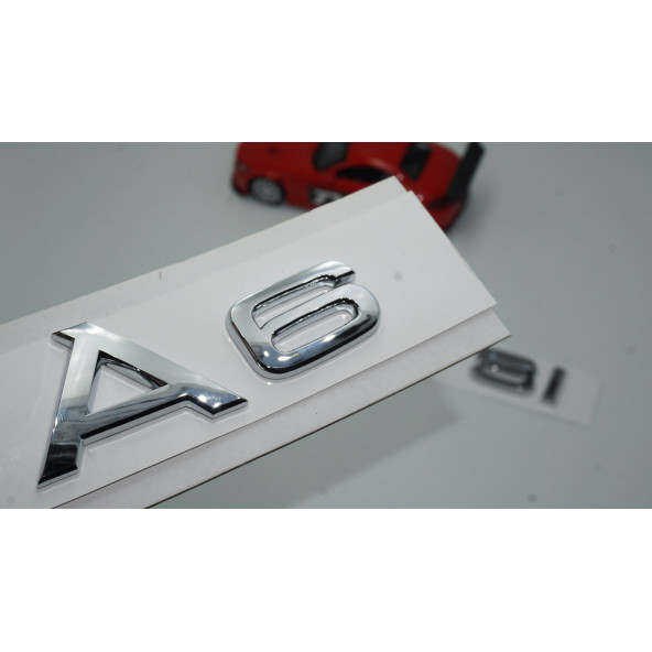 Audi A6 45 TFSi Krom ABS 3M 3D Bagaj Yazı Logo Orjinal Ürün ürün görseli 1