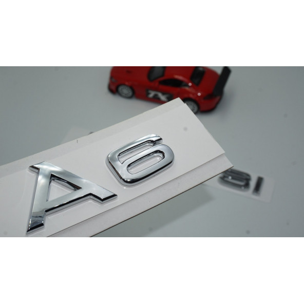 Audi A6 55 TFSi Krom ABS 3M 3D Bagaj Yazı Logo Orjinal Ürün ürün görseli 1