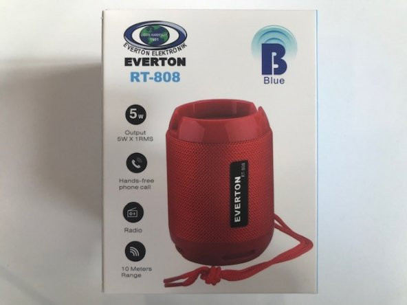 Everton Rt-808bt Fm-Usb-Tf Card- Ses Bombası ürün görseli 1