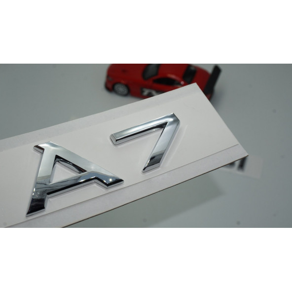 Audi A7 35 TFSi Krom ABS 3M 3D Bagaj Yazı Logo Orjinal Ürün ürün görseli 1