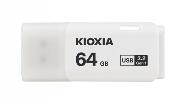 Kioxia 64GB U301 Beyaz USB 3.2 Gen 1 Flash Bellek ürün görseli 1