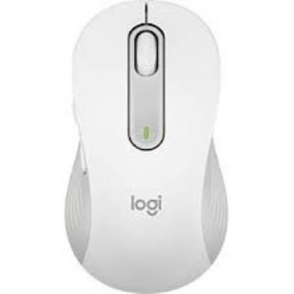 Logitech 910-006238 M650 L Signature Kablosuz Beyaz El Tam Boyutlu Mouse ürün görseli 1