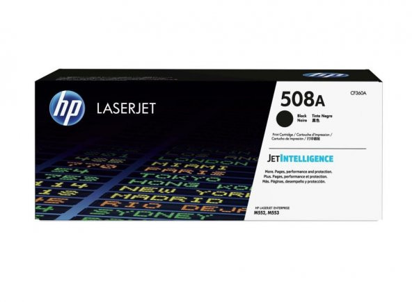 HP 508A Black Siyah 6.000 Sayfa Toner CF360A ürün görseli 1