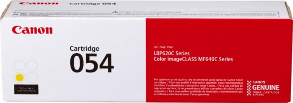 Canon CRG-054 Y  Yellow Sarı 1.200 Sayfa Toner MF645 ürün görseli 1