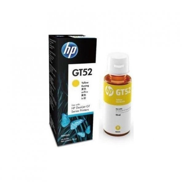 HP GT52 Yellow Sarı Mürekkep M0H56AE ürün görseli 1