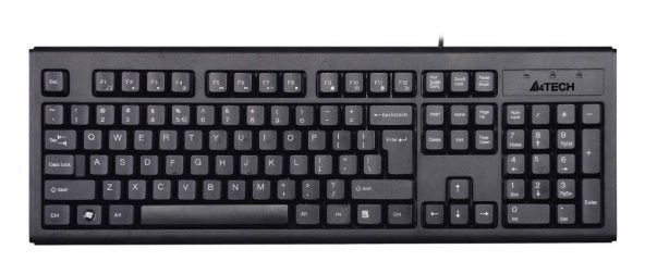 A4 Tech Km-720 Siyah Q Tr Usb Kablolu Fn Multimedya Klavye - Resim 2