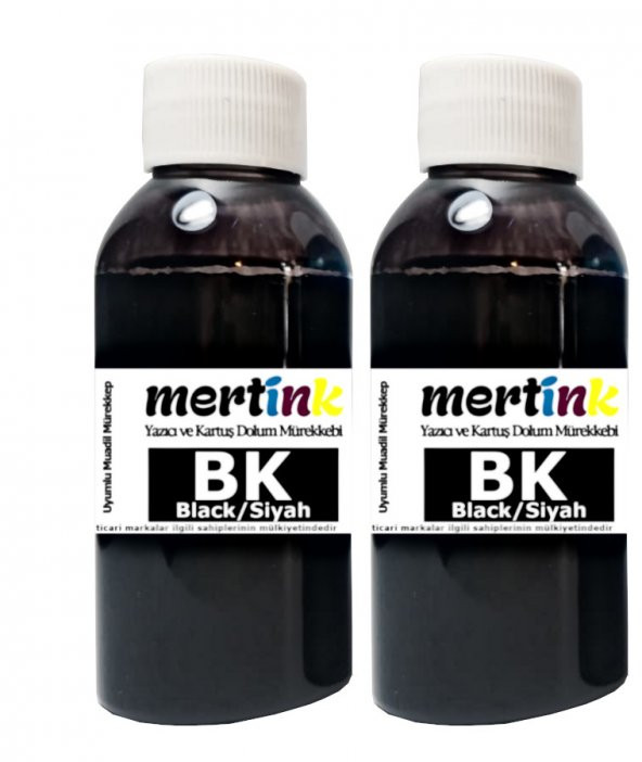 CANON iP2700 iP2702 MP230 KARTUŞ DOLUM SETİ 2x100ML  (PG 510 CL 511) SİYAH MÜREKKEP ürün görseli 1