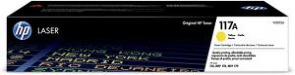 HP 117A Yellow Sarı 700 Sayfa Toner W2072A ürün görseli 1