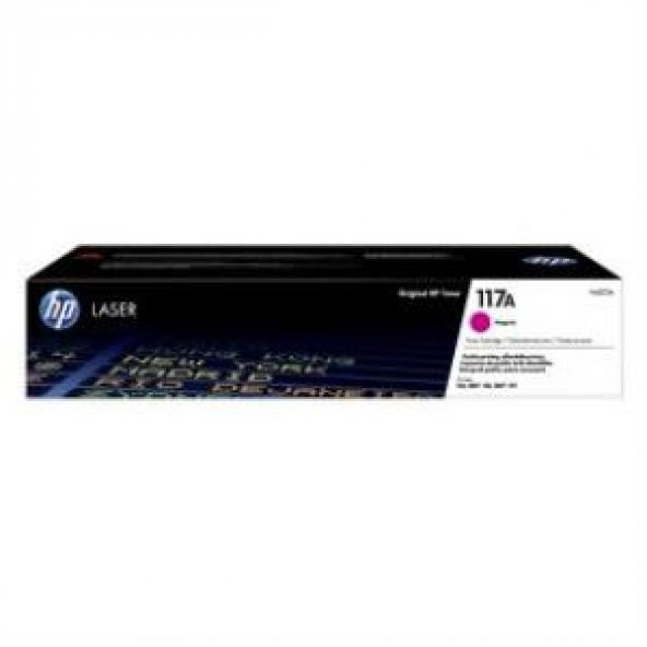 HP 117A Magenta Kırmızı 700 Sayfa Toner W2073A ürün görseli 1