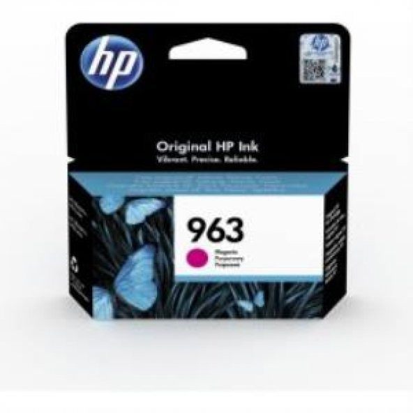 HP 963 Magenta Kırmızı Kartuş 3JA24A ürün görseli 1