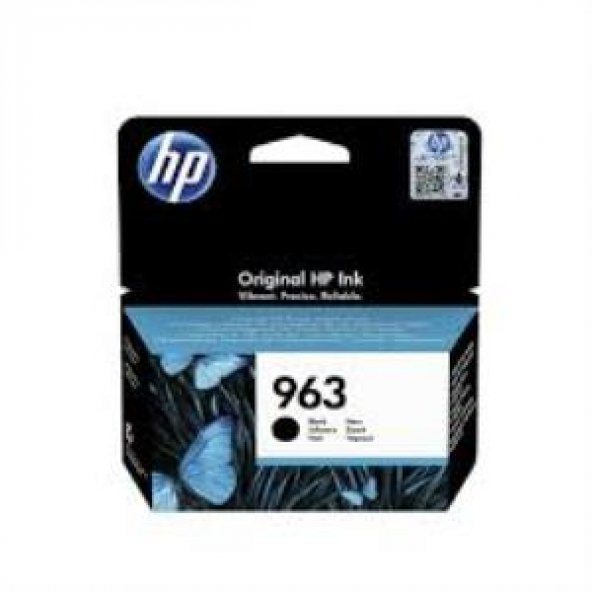 HP 963 Black Siyah Kartuş 3JA26A ürün görseli 1