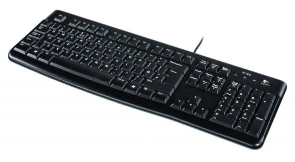 Logitech 920-002505 K120 Q Usb Siyah Kablolu Klavye ürün görseli 1