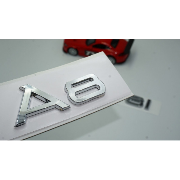 Audi A8 35 TFSi Krom ABS 3M 3D Bagaj Yazı Logo Orjinal Ürün ürün görseli 1