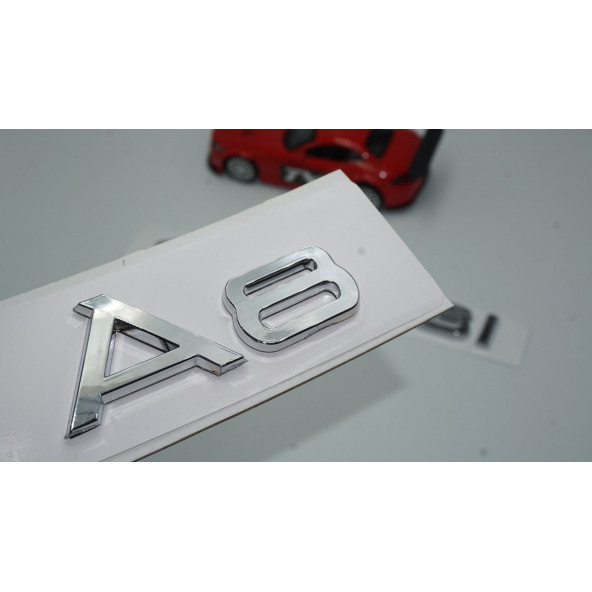 Audi A8 40 TFSi Krom ABS 3M 3D Bagaj Yazı Logo Orjinal Ürün ürün görseli 1