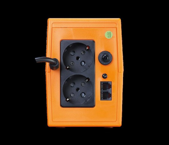 Makelsan Lion 850 VA Line Interactive Ups 1-9Ah Akü - Resim 2