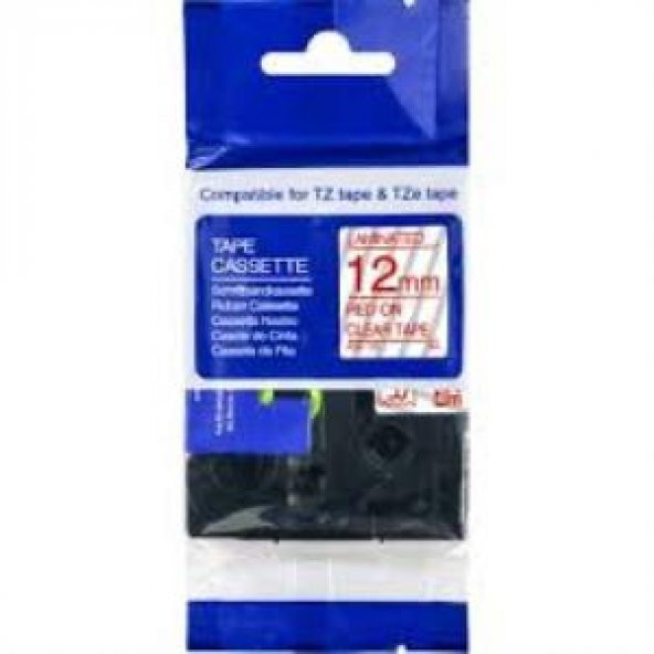 Krt-Muadil AZE-132 12 mm Şeffaf Üzerine Kırmızı Lamina 8 Metre ürün görseli 1