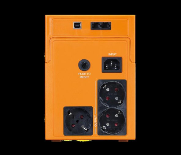 Makelsan Lion 1500 VA Line Interactive Ups 2-9Ah Akü - Resim 2