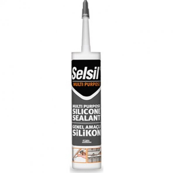 Selsil Silikon 280Gr Şeffaf ürün görseli 1