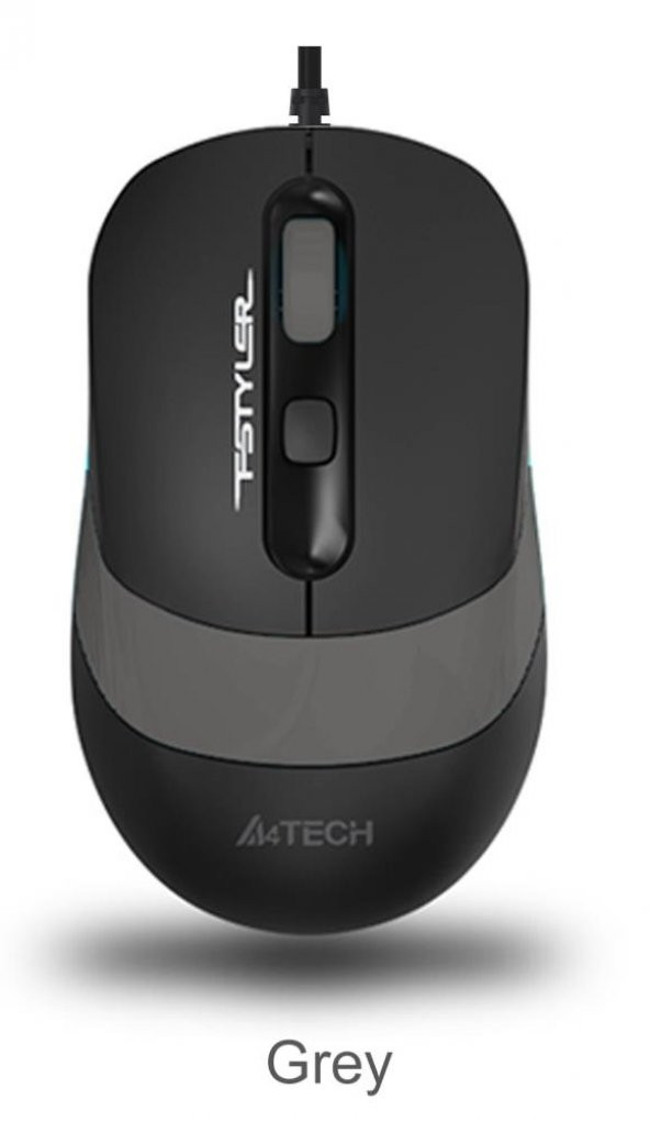 A4 Tech Fm10 Usb Fstyler Gri Optik 1600 Dpı Mouse - Resim 2