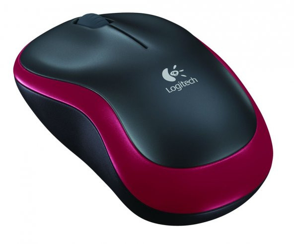 Logitech 910-002237 M185 Kırmızı Kablosuz Mouse ürün görseli 1