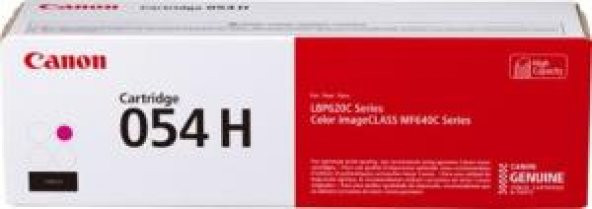Canon CRG-054H M Magenta Kırmızı Yüksek Kapasiteli Toner MF645 ürün görseli 1