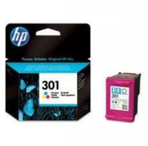 HP 301 Color Renkli Kartuş CH562EE ürün görseli 1