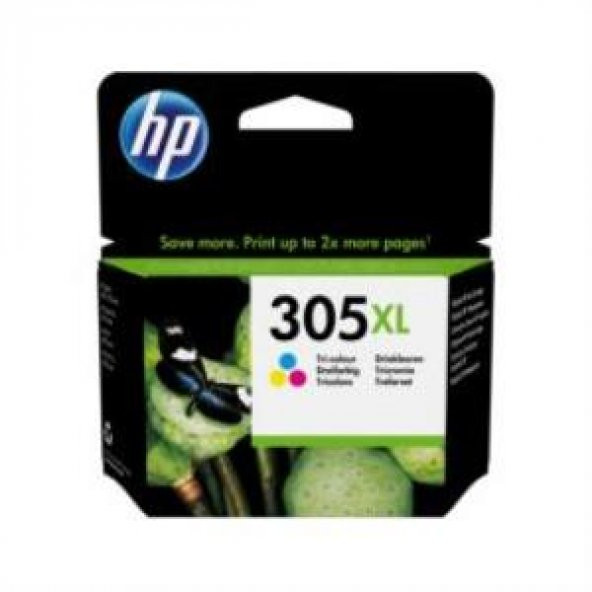 HP 305XL Color Renkli Kartuş 3YM63AE ürün görseli 1