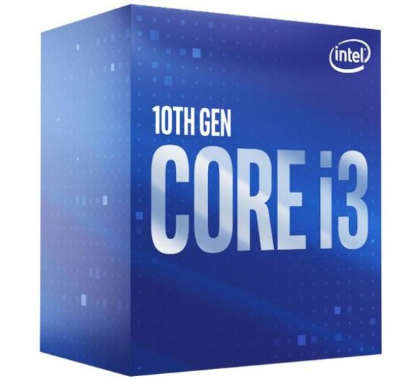 Intel Core i3 10100 Soket 1200 3.6GHz 6MB Önbellek 4 Çekirdek 14nm İşlemci Box UHD630 VGA (Fanlı) ürün görseli 1