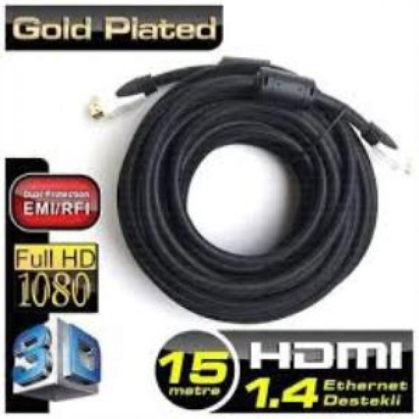 Dark DK-HD-CV14L1500 15mt Hdmi  v1.4 3d led-lcd-ps3 Kablo ürün görseli 1