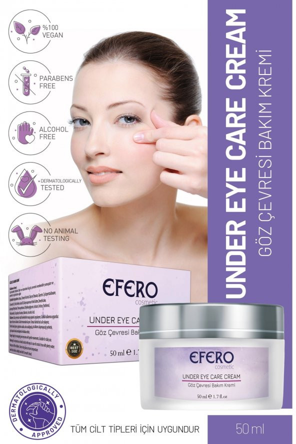 Göz Altı Torbalanma Kırışıklık Morluk Karşıtı Besleyici Bakım Kremi - Under Eye Care Cream ürün görseli 1