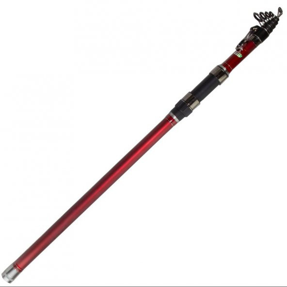 Bauer Pro Red Surf 4.20 Mt Teleskopik Olta Kamışı 100-250 Gr ürün görseli 1