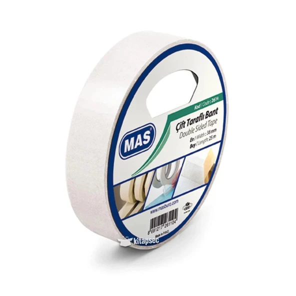 Mas 2614 Çift Taraflı Bant 38 Mm x 25 M ürün görseli 1