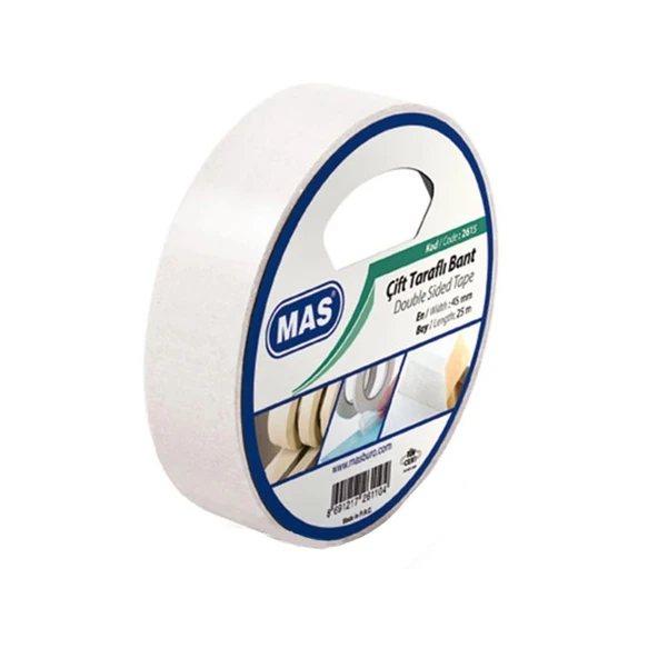 Mas 2615 Çift Taraflı Bant 45 Mm x 25 M ürün görseli 1