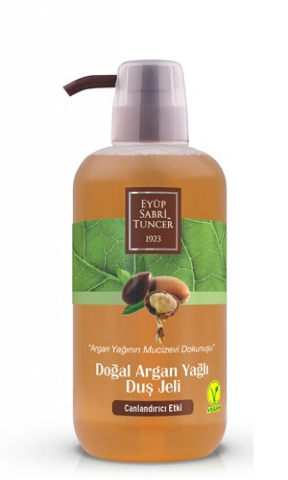 Eyüp Sabri Tuncer 600ml Duş Jeli  Doğal Argan Yağlı ürün görseli 1