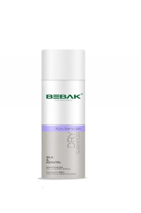 Bebak Kuru Şampuan - Silk Keratine Dry Shampoo 200 ml 8690841014155 ürün görseli 1