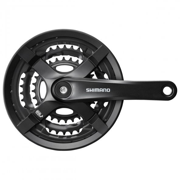 Shimano 6/7/8 48/38/28T 175mm Siyah Aynakol ürün görseli 1