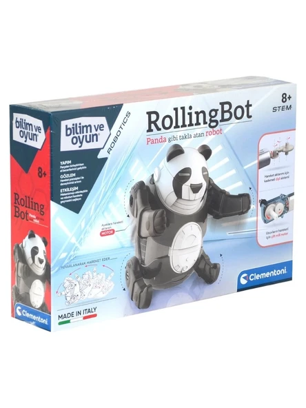 2 Clementoni Robotik Laboratuvarı - Rollingbot - 64468 ürün görseli 1